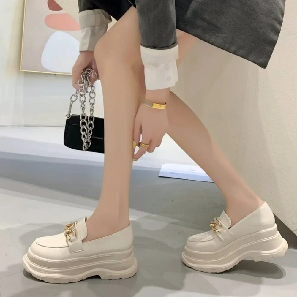 Fashion Casual Designer Platform Loafers