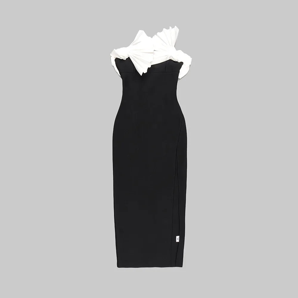 2024 New Elegant Bandage Dress