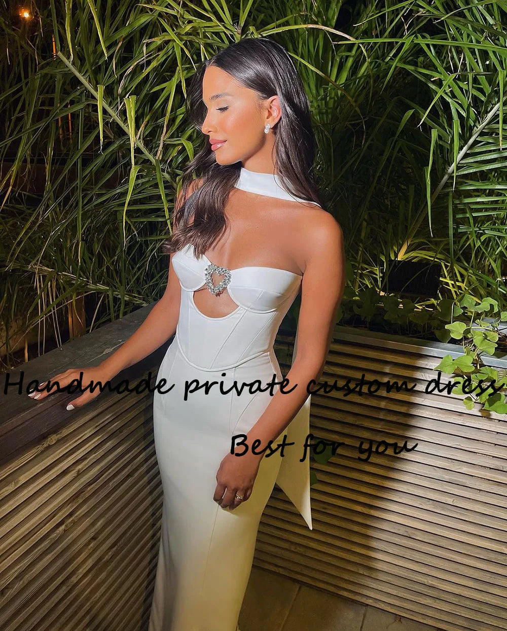 Mermaid Wedding Dresses Satin Bride Dress