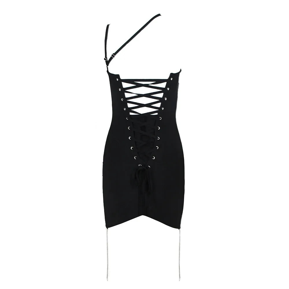 2024 New Elegant Spaghetti Strap 3D Flower Dresses