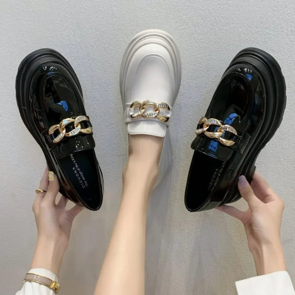 Fashion Casual Designer Platform Loafers