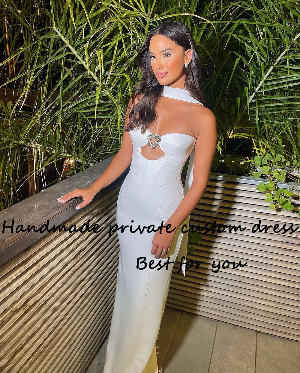 Mermaid Wedding Dresses Satin Bride Dress