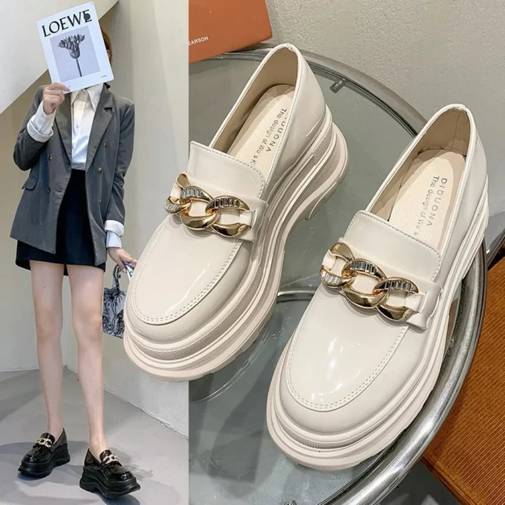 Fashion Casual Designer Platform Loafers