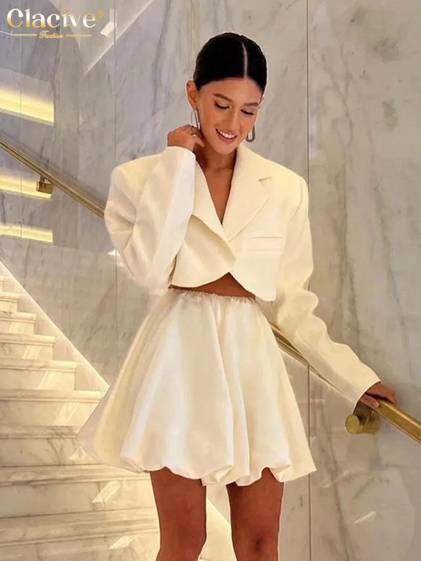 High Waist Mini Skirts Fashion Slik Satin Pleated Faldas Skirt