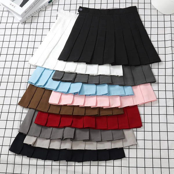 High Waist Summer Clothes Vintage A Line Mini Short Skirts For Women