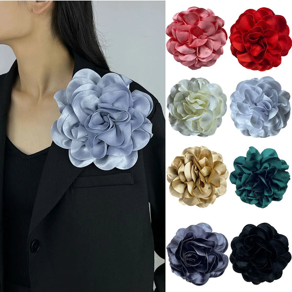 19cm Large Flower Brooch Clip Handmade Clothing Accessory Brooches