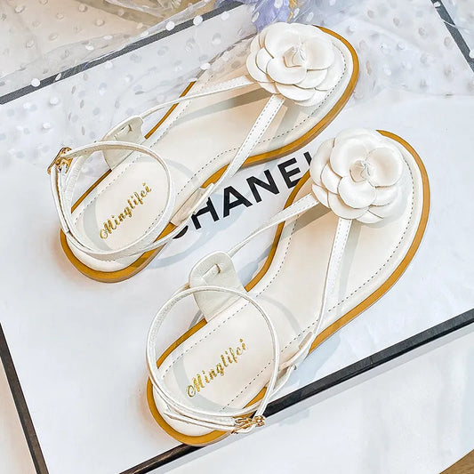 3D Flower Summer Sandals