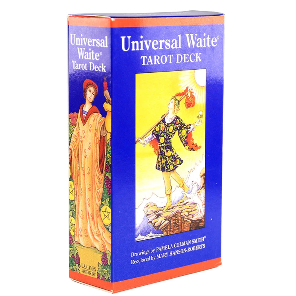 Classic The Rider Waite Tarots With Divination Personal Use Tarot Deck Full English Spanish Version Oracles Deck for Board Game