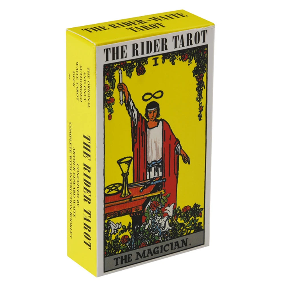 Classic The Rider Waite Tarots With Divination Personal Use Tarot Deck Full English Spanish Version Oracles Deck for Board Game