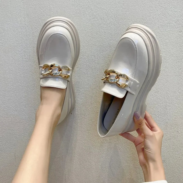 Fashion Casual Designer Platform Loafers