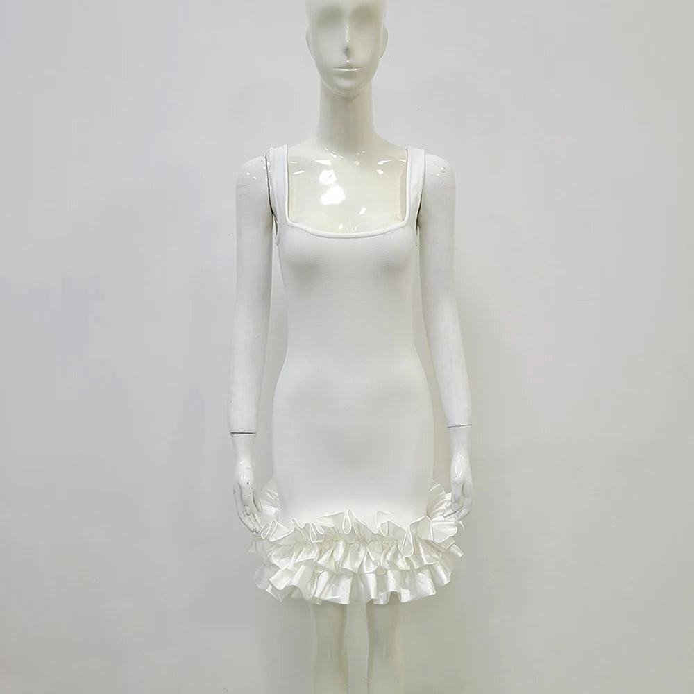 New Spaghetti Strap Bandage Dress