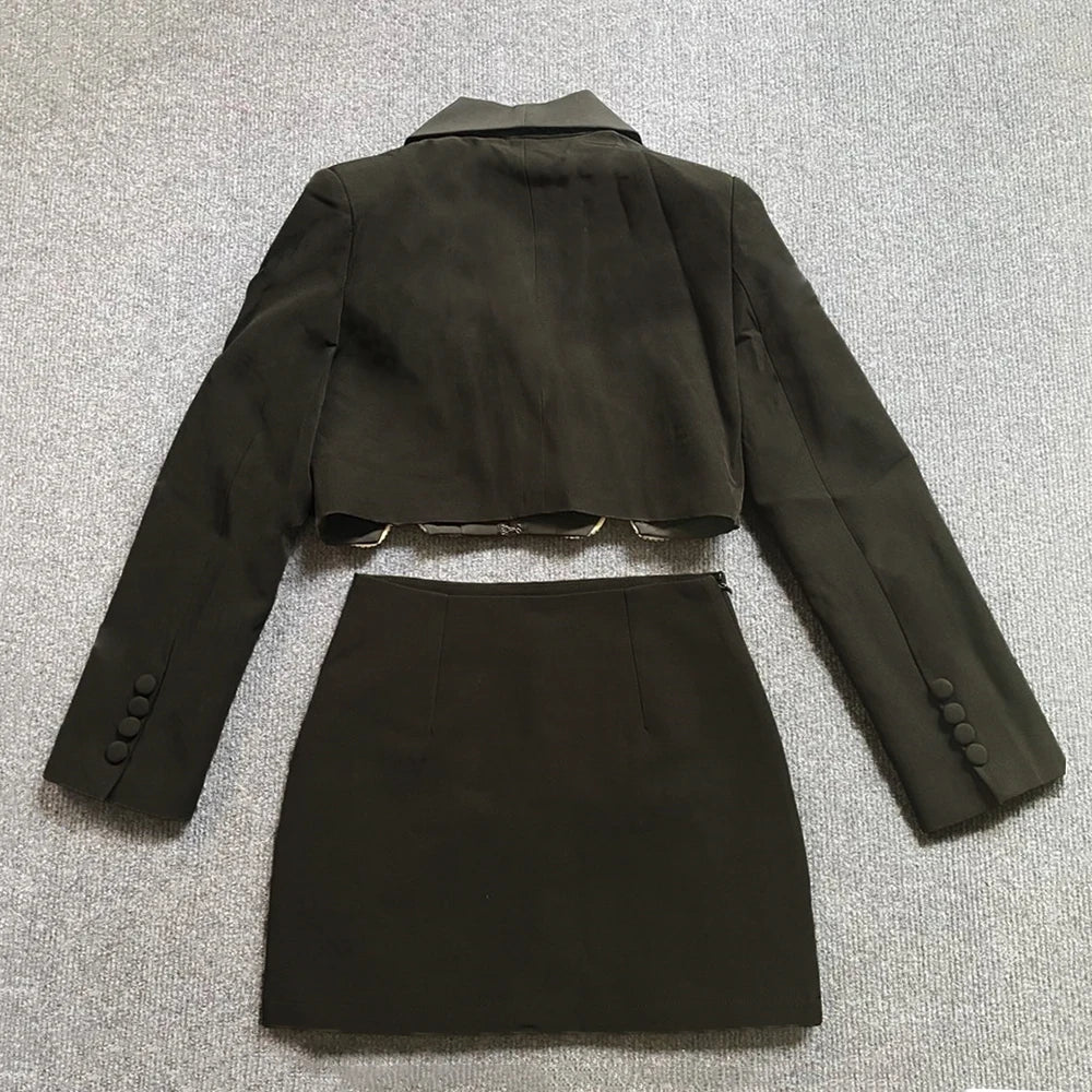 New Beading Fashion Bow Two Pieces Sets