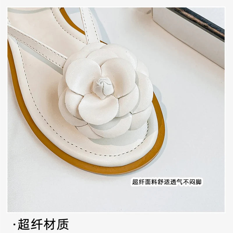 3D Flower Summer Sandals