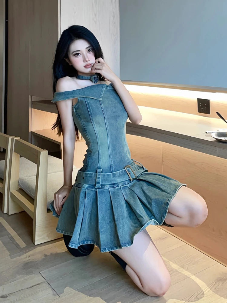 Denim Mini Dress